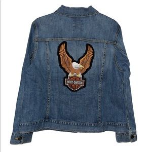 Harley-Davidson Stretch Denim Jacket | Size 1X